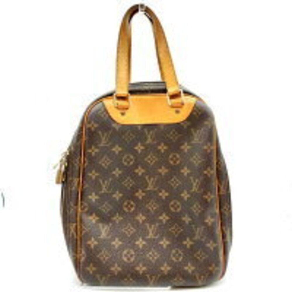 Louis Vuitton Excursion Brown Monogram Shoe Bag Case Handbag LOUISVUITTON